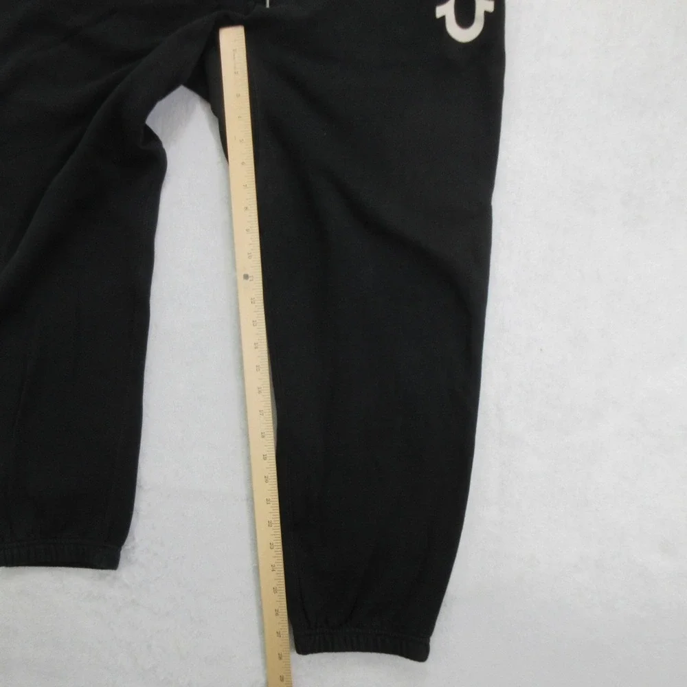 True Religion Men's Pants 2XL Jogger Core Logo Black